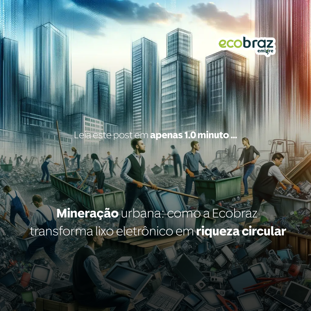 Urban Mining: How Ecobraz Turns E-Waste into Circular Wealth