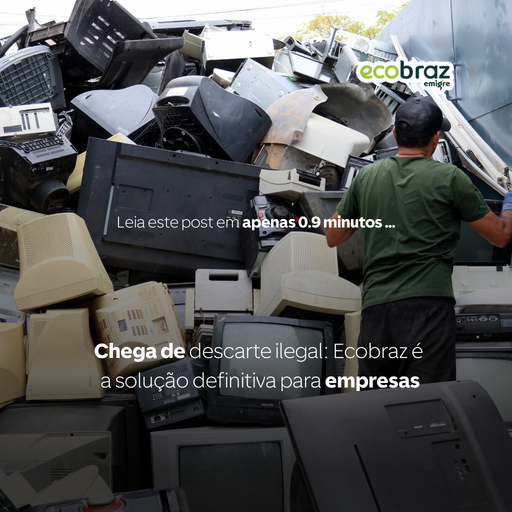 No More Illegal Dumping: Ecobraz Is the Ultimate E-Waste Solution for Companies