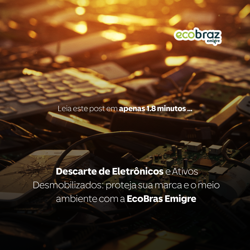 Disposal of Electronics and Decommissioned Assets: protect your brand and the environment with EcoBras Emigre